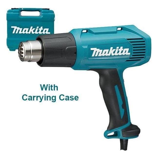 Makita HG5030K Heat Gun / Hot Air Gun with Case 1600W - KHM Megatools Corp. Makita HG5030K Heat Gun / Hot Air Gun with Case 1600W - KHM Megatools Corp.